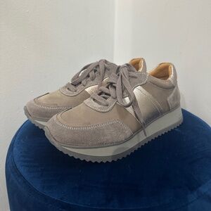 Spring Step - Compter Sneaker - Grey Suede